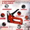4-in-1 Upholstery Staple Gun – Heavy Duty Stapler Gun with Staples 4000 (D, U, I & T-Type) – Manual Power Adjustment Staple Gun for Wood, Material Repair, Crafts, Carpentry, Decoration DIY